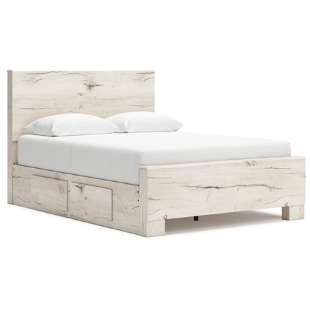 Queen Panel Bed With Storage