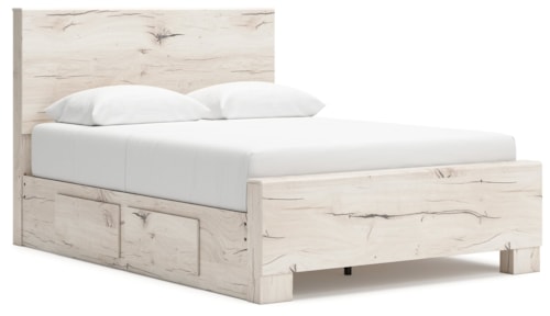 Queen Panel Bed With Storage