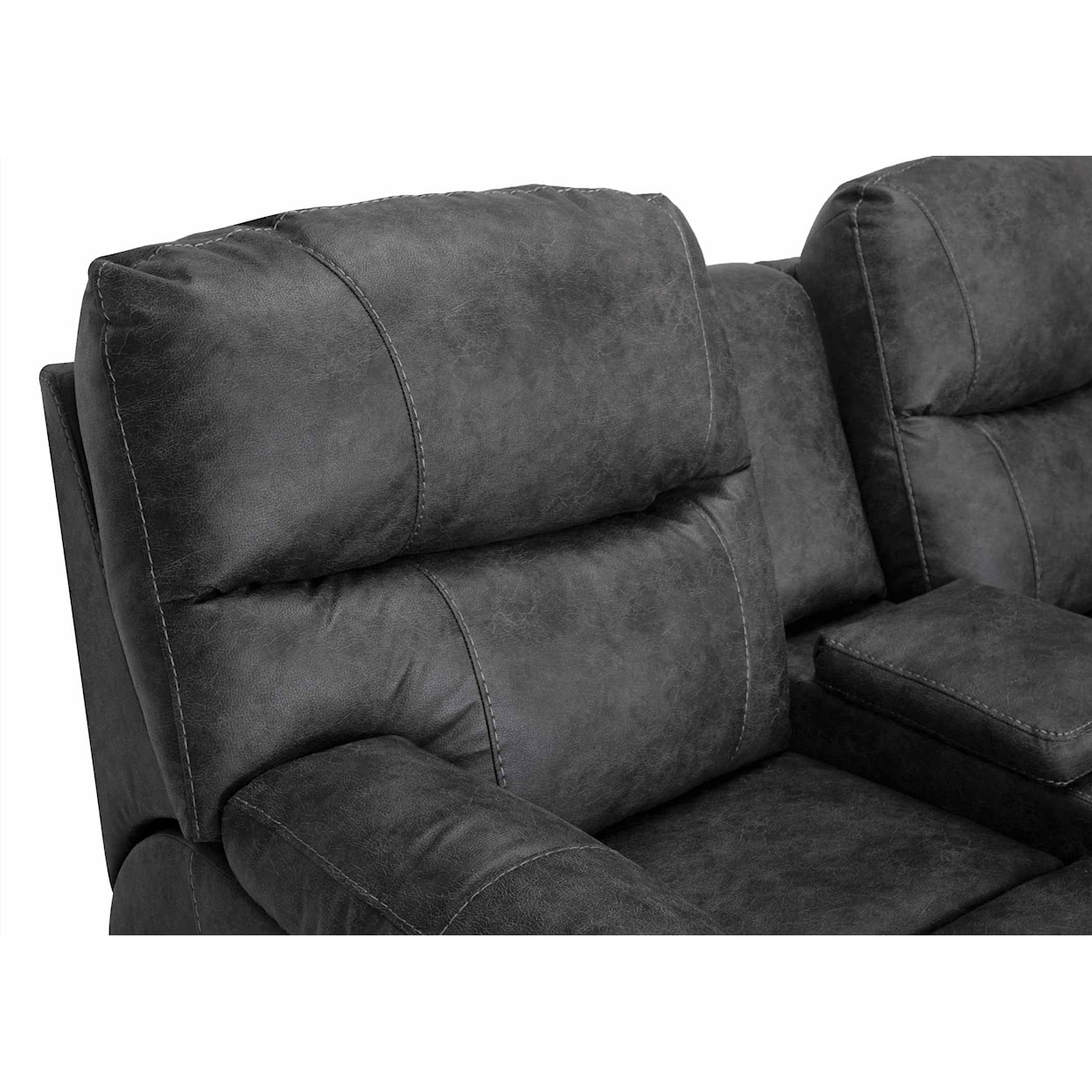 Franklin 707 Cabot Power Reclining Console Loveseat