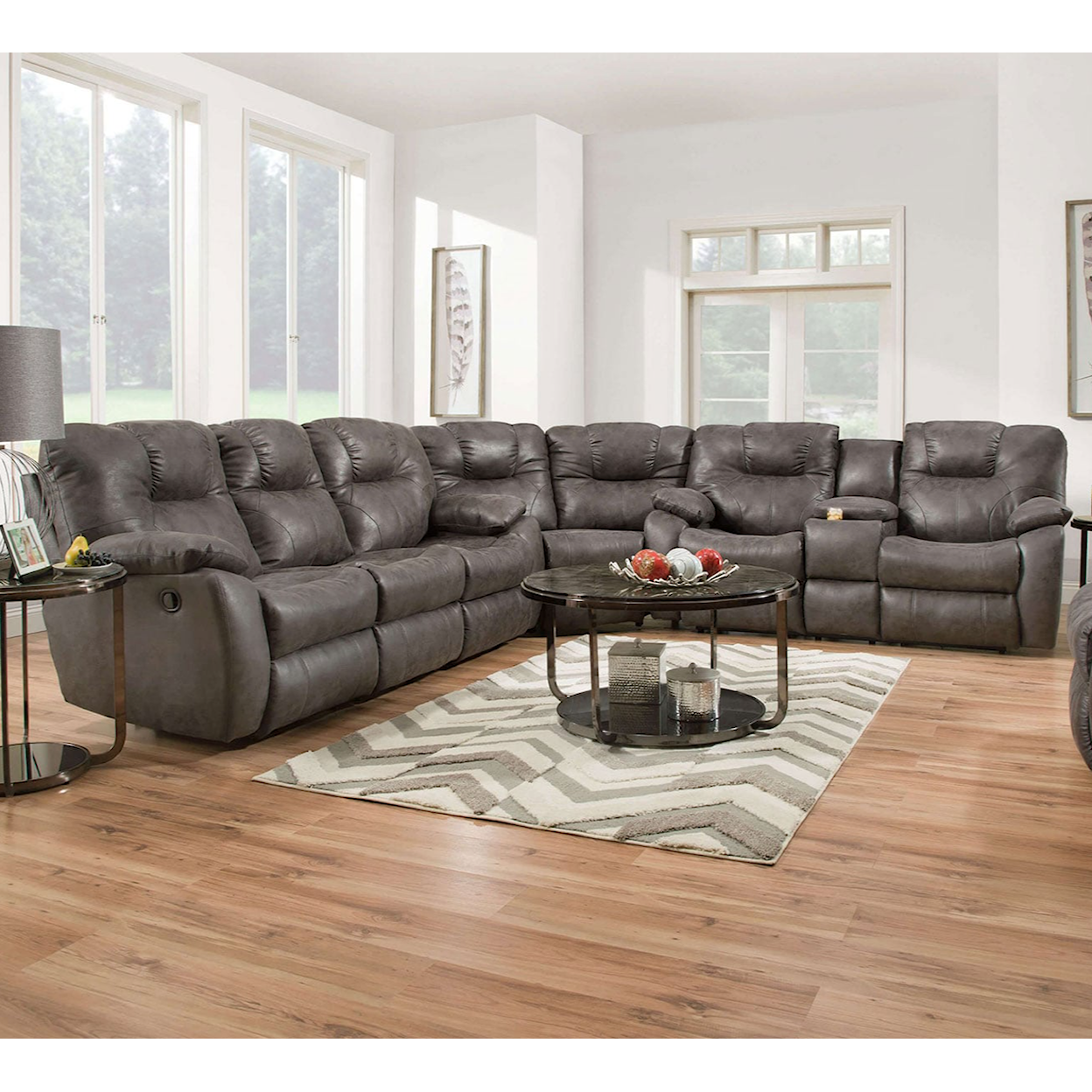 Powell's Motion Avalon 3-Piece Reclining Sectional