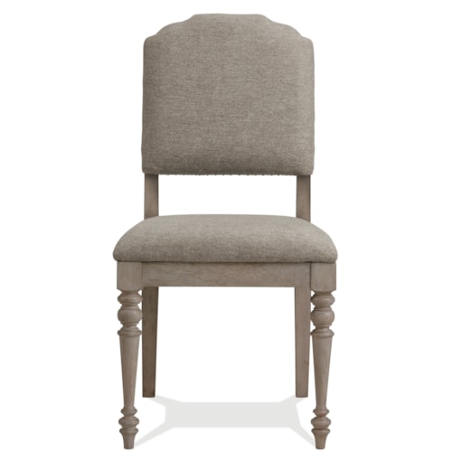 Transitional Upholstered Dining Side Chair