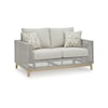 Ashley Signature Design Seton Creek Outdoor Loveseat with Cushion