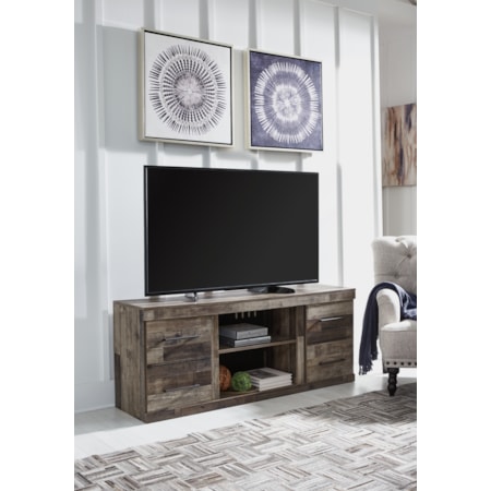 Lg TV Stand W/ Fireplace Option