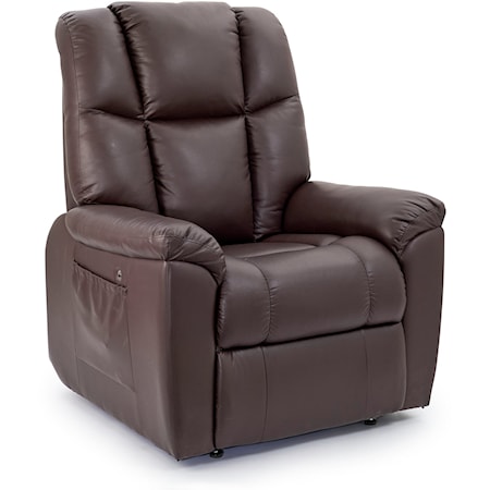 Power Recliner w/ Headrest & Lumbar