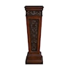 Accentrics Home Accents Faux Metal Inlay Accent Pedestal
