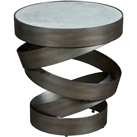 Helix Round Accent Table