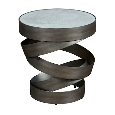 Helix Round Accent Table