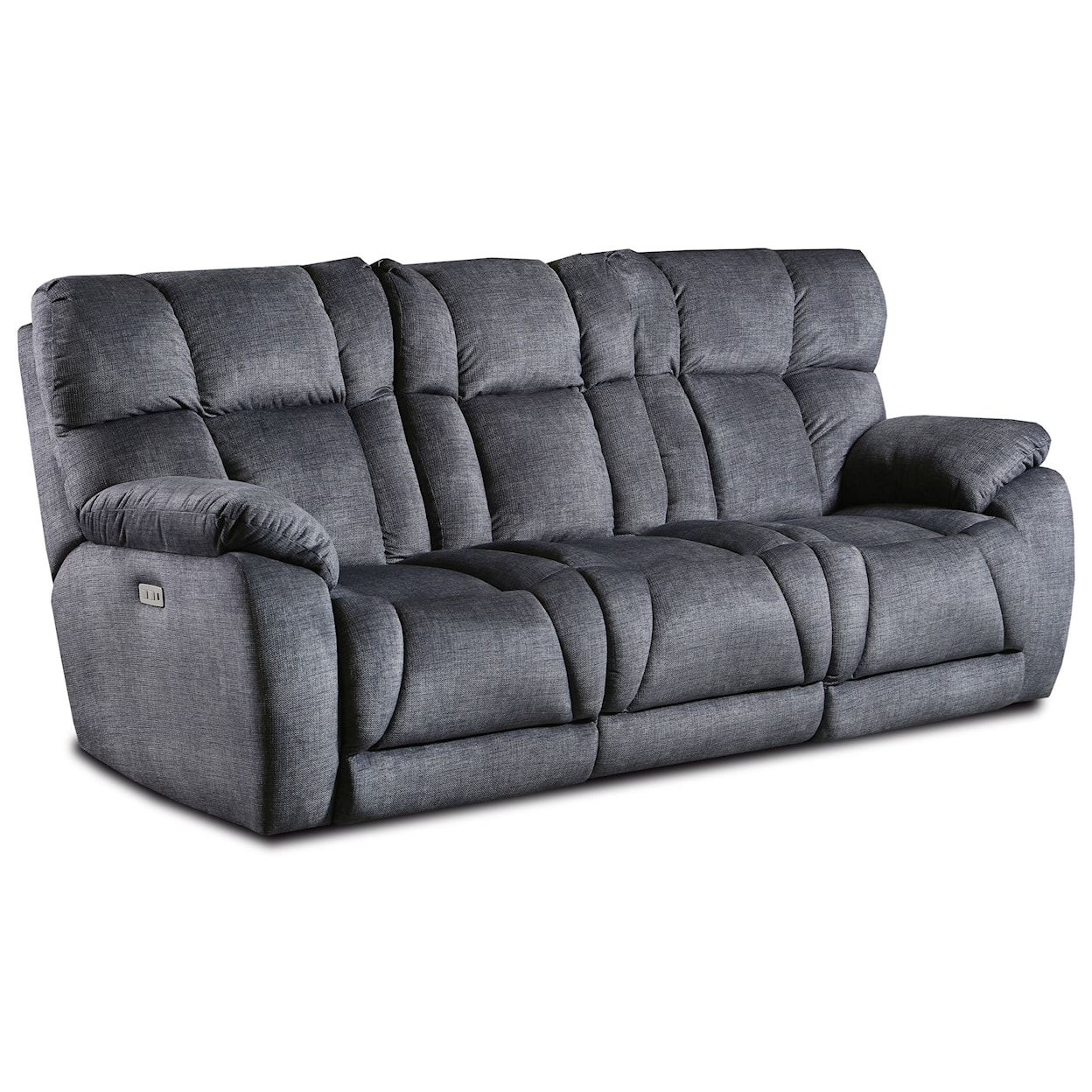 Design2Recline Wild Card Pwr Hdrest Dble Reclining Sofa With Next Lev
