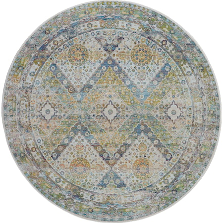 4' Round  Rug