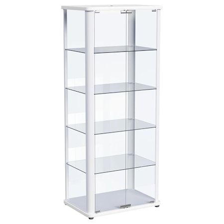 Display Curio Cabinet w/ LED Lighting