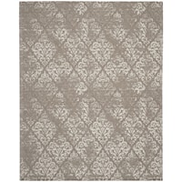 8' x 10' Ivory/Grey Rectangle Rug