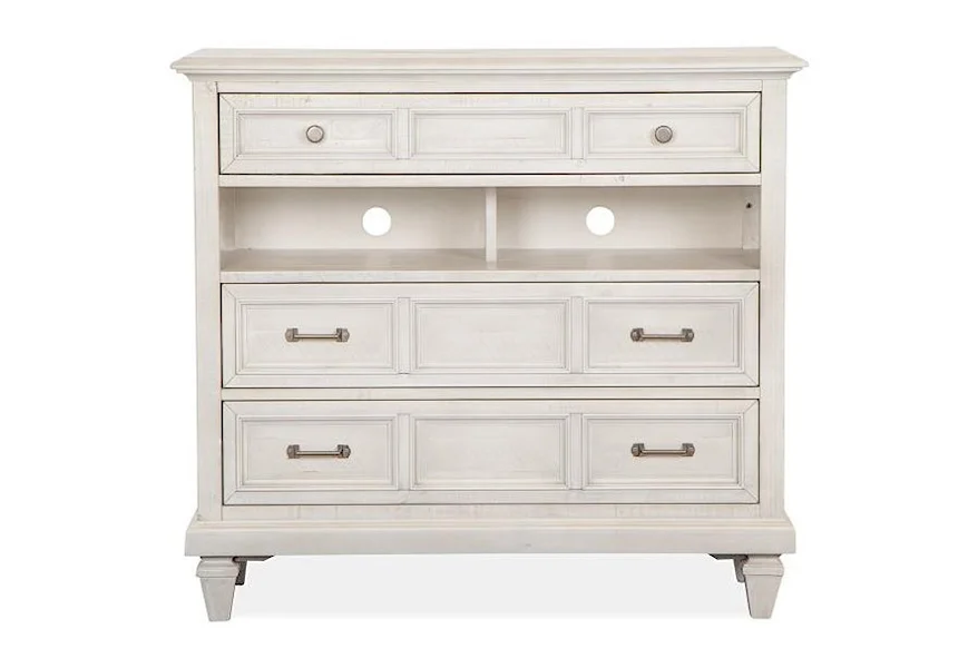 Newport Bedroom Media Chest by Magnussen Home at Esprit Decor Home Furnishings