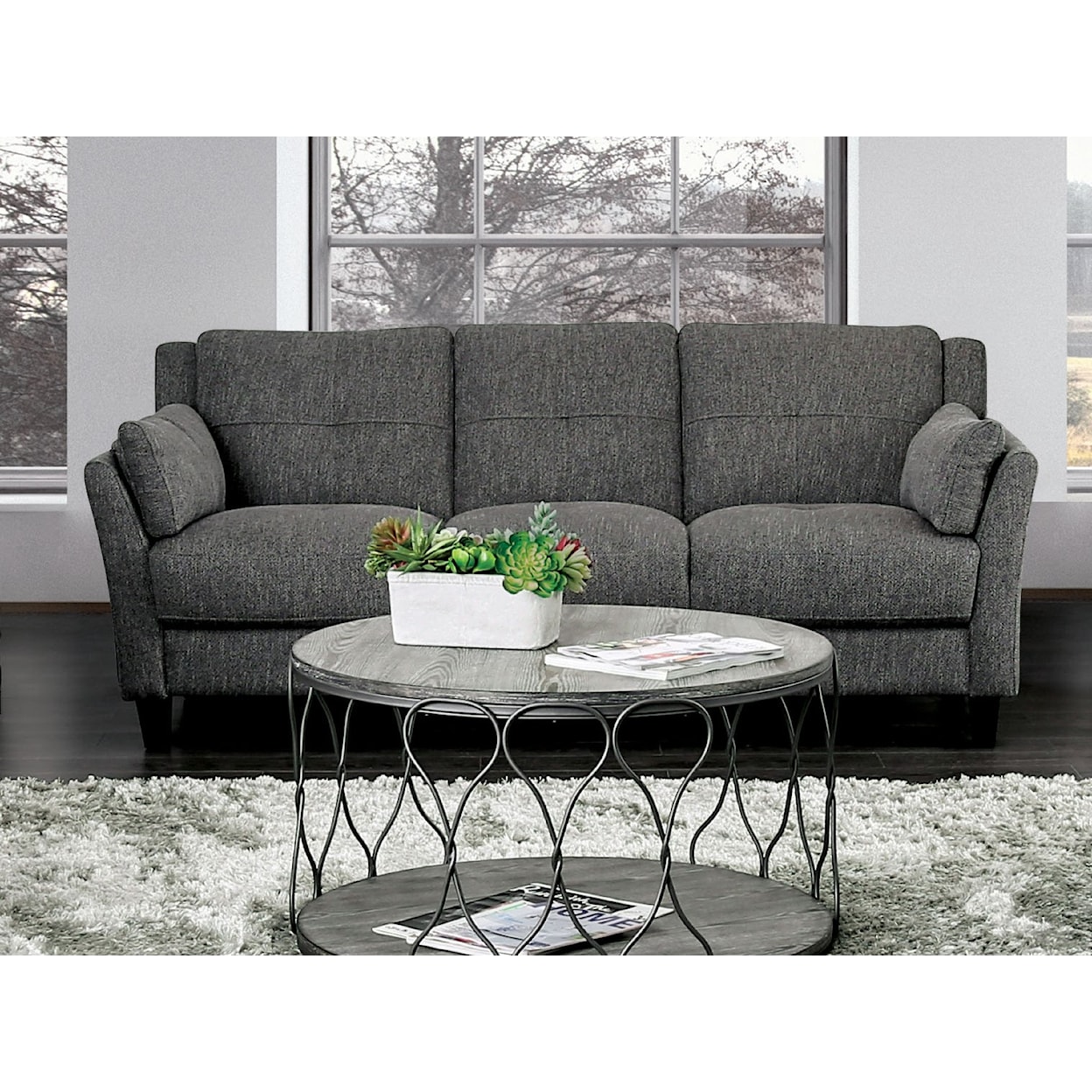 Furniture of America Yazmin Sofa