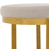 Uttermost Infinity Infinity Gold Accent Stool