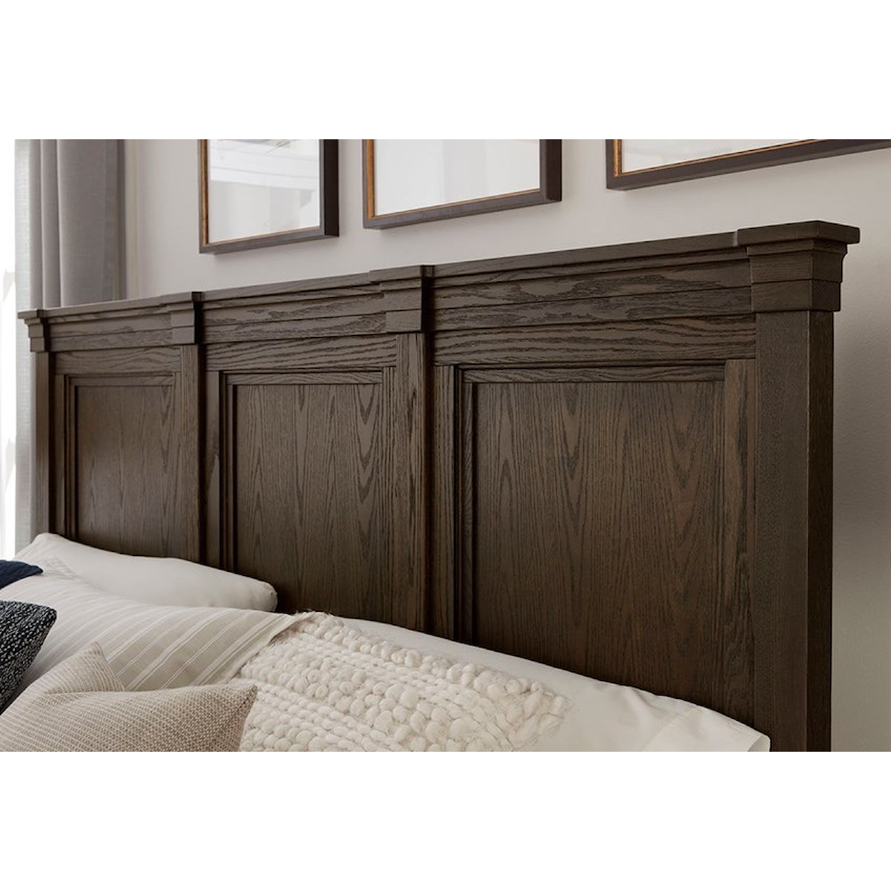 Vaughan-Bassett Passageways Queen Low-Profile Bed