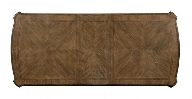 Furniture of America Arcadia CM3150WHTTABLE Rustic Dining Table with