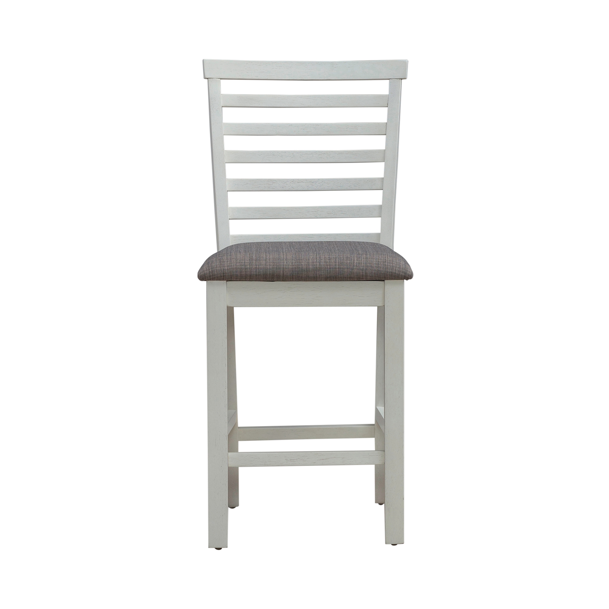 Upholstered Ladder Back Counter Chair