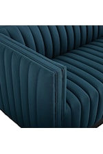 Modway Conjure Conjure Channel Tufted Performance Velvet 6-Piece U-Shaped Sectional