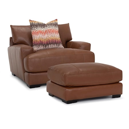 Chair & Ottoman Set