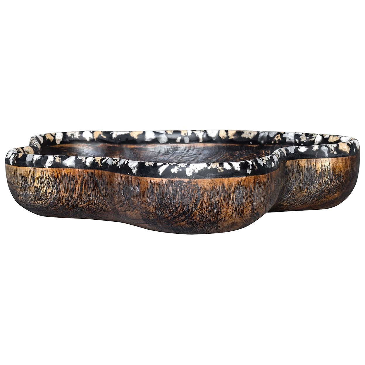 Uttermost Accessories Chikasha Wooden Bowl - Large