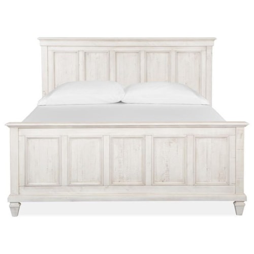 Farmhouse California King Panel Bed