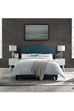Modway Amelia Queen Upholstered Fabric Bed