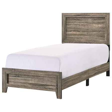 Twin Panel Bed