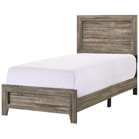 Twin Panel Bed