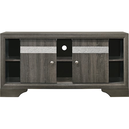 Contemporary Grey TV Stand