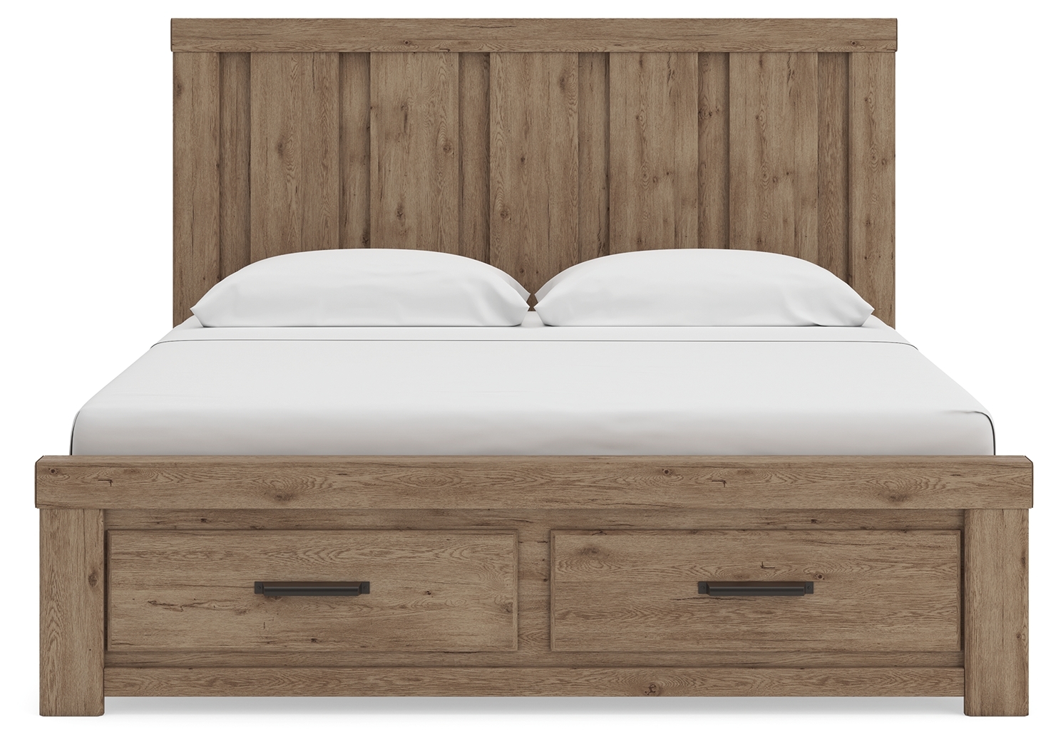 Signature Design by Ashley Oliandon King Panel Storage Bed
