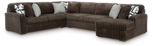 4-Piece Sectional With Chaise