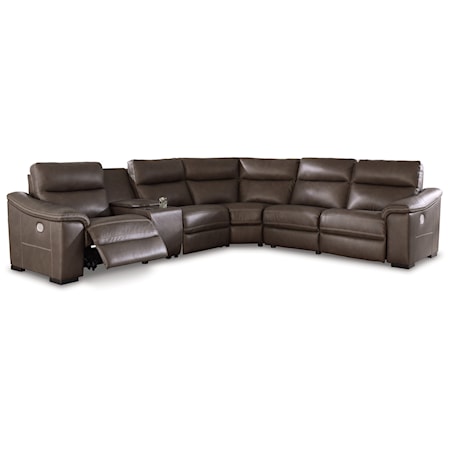 Power Reclining Sectional Sofa