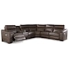 Signature Design by Ashley Furniture Salvatore Power Reclining Sectional Sofa