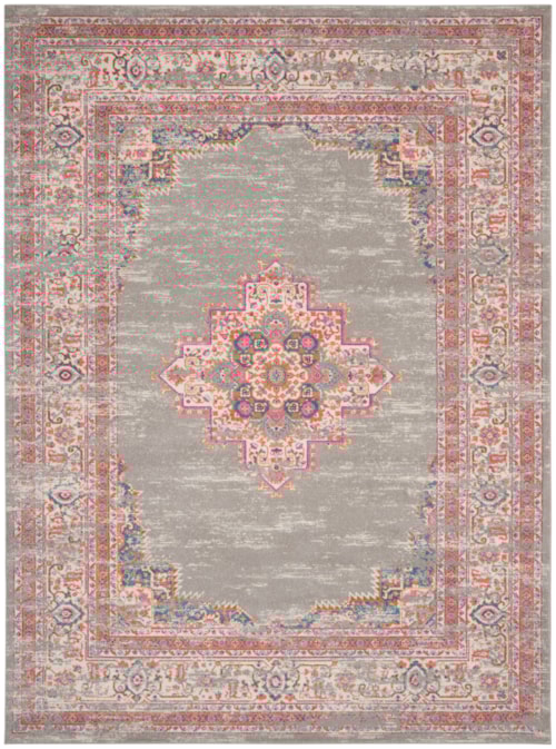 1'10" x 6' Grey Runner Rug