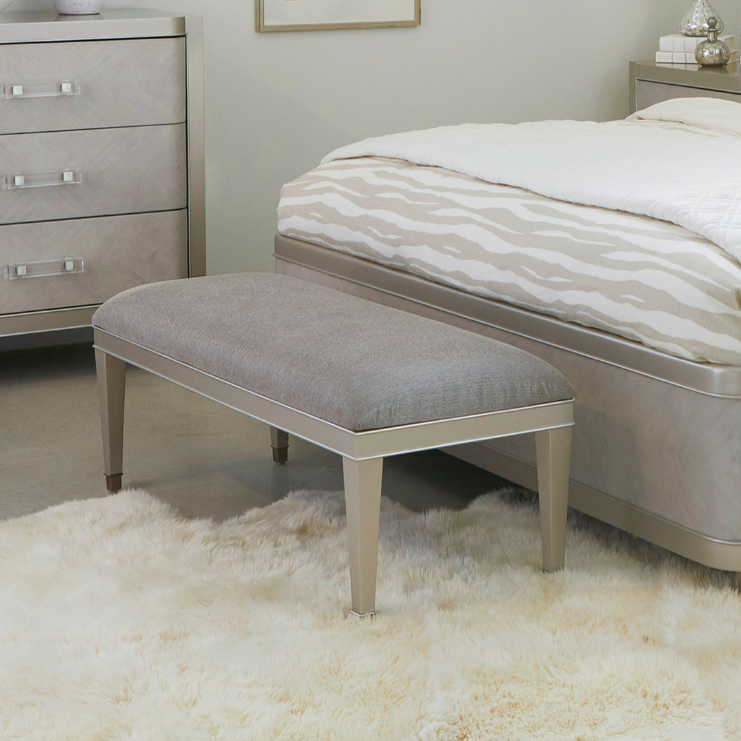 Pulaski upholstered end of bed deals bench