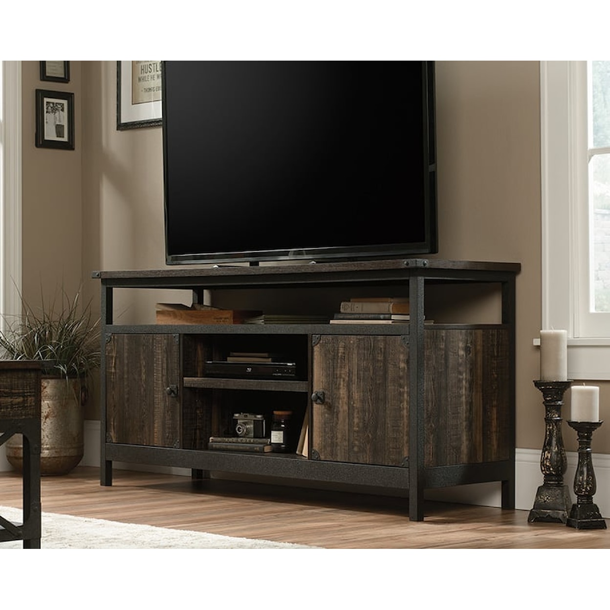 Sauder Steel River Steel River TV Credenza