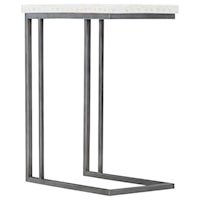 Sausalito Metal Leg Outdoor Accent Table