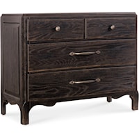 Traditional 4-Drawer Bachelor Chest