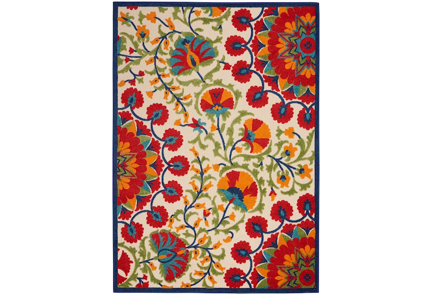 Aloha 5'3" x 7'5"  Rug by Nourison at Home Collections Furniture