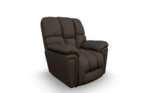 Casual Swivel Glider Recliner with Full-Coverage Chaise Legrest