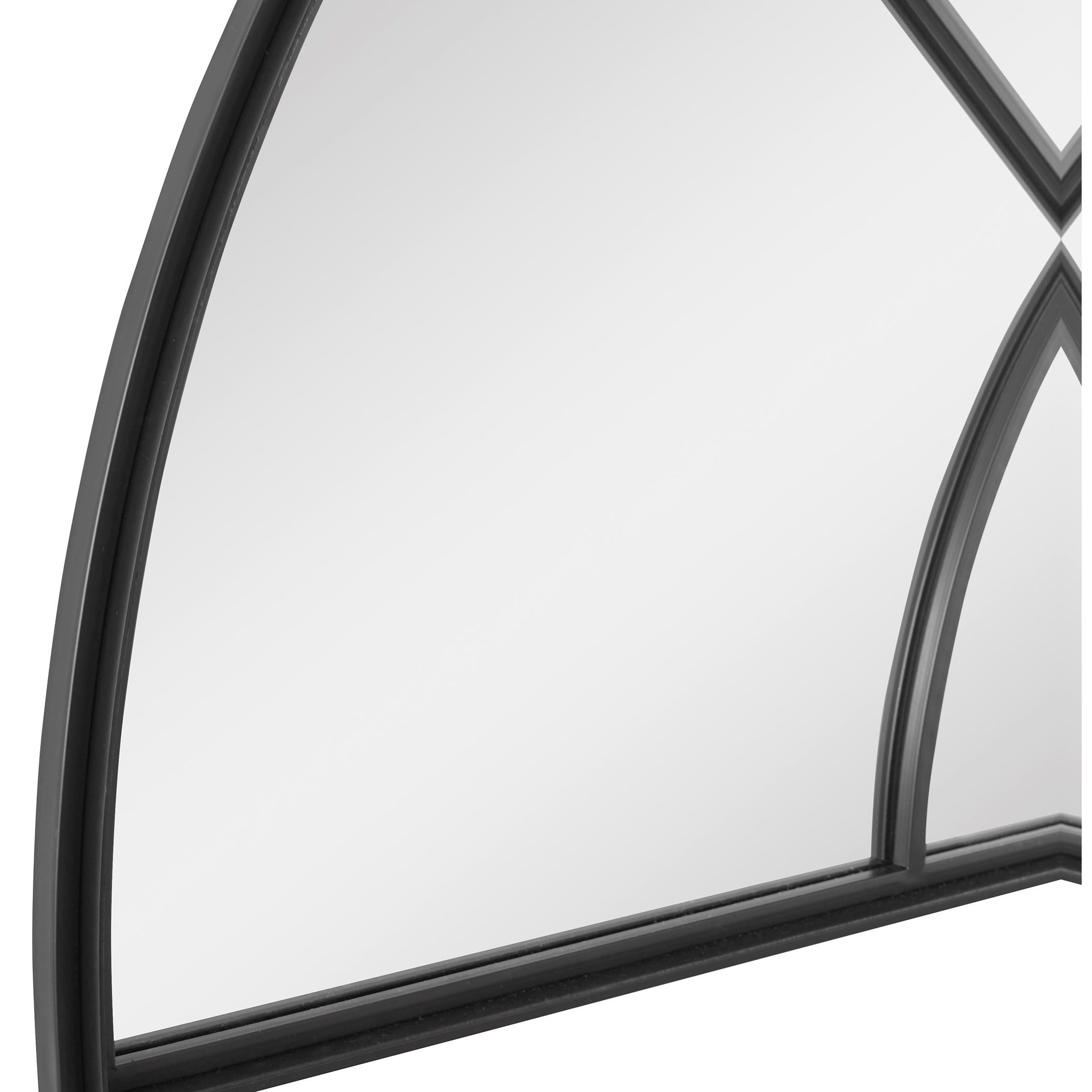 Uttermost Arched Mirrors Rousseau Iron Window Arch Mirror