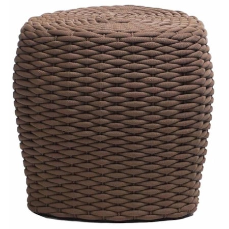 18.5" Woven Strap Stool