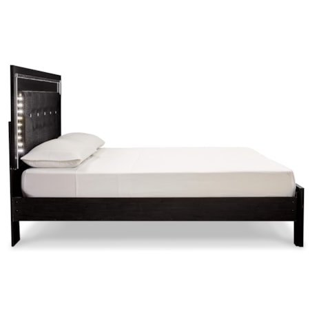 King Panel Bed with Storage