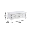 Steve Silver Charlestown Lift-Top Coffee Table