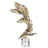 Uttermost Accessories - Statues and Figurines Fall Leaves Champagne Sculpture