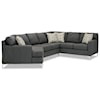 Hickorycraft M9 Custom - Design Options 5-Seat Sectional Sofa w/ LAF Cuddler