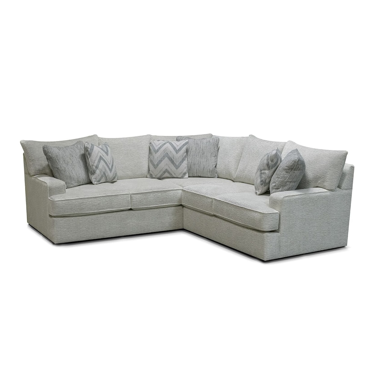 Tennessee Custom Upholstery 3300 Series 2-Piece Sectional Sofa