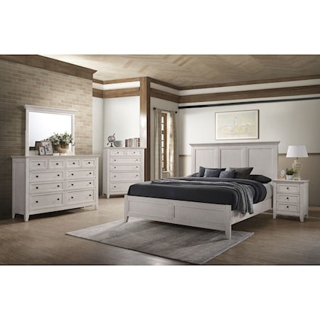 10-Drawer Dresser with Mirror