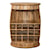 Liberty Furniture Durango Rustic Accent Wine Barrel
