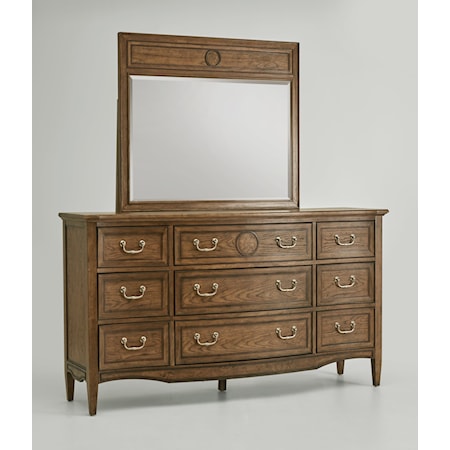 Dresser and Mirror